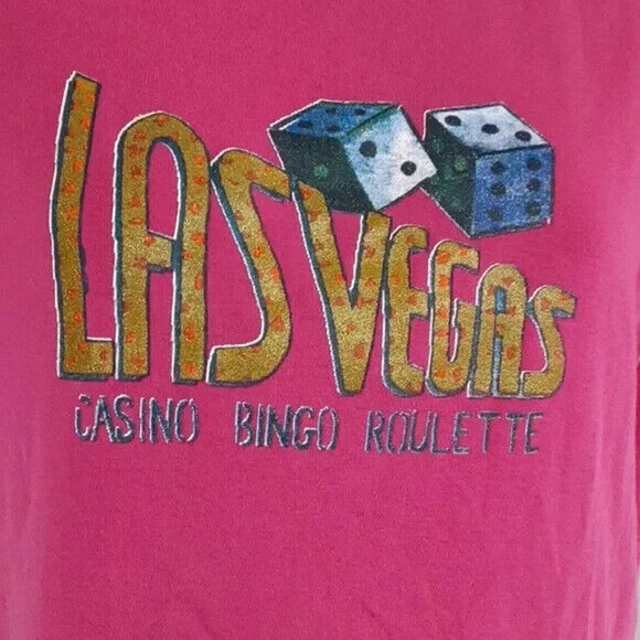 Route 66 size large pink Las Vegas t-shirt * - Picture 2 of 10